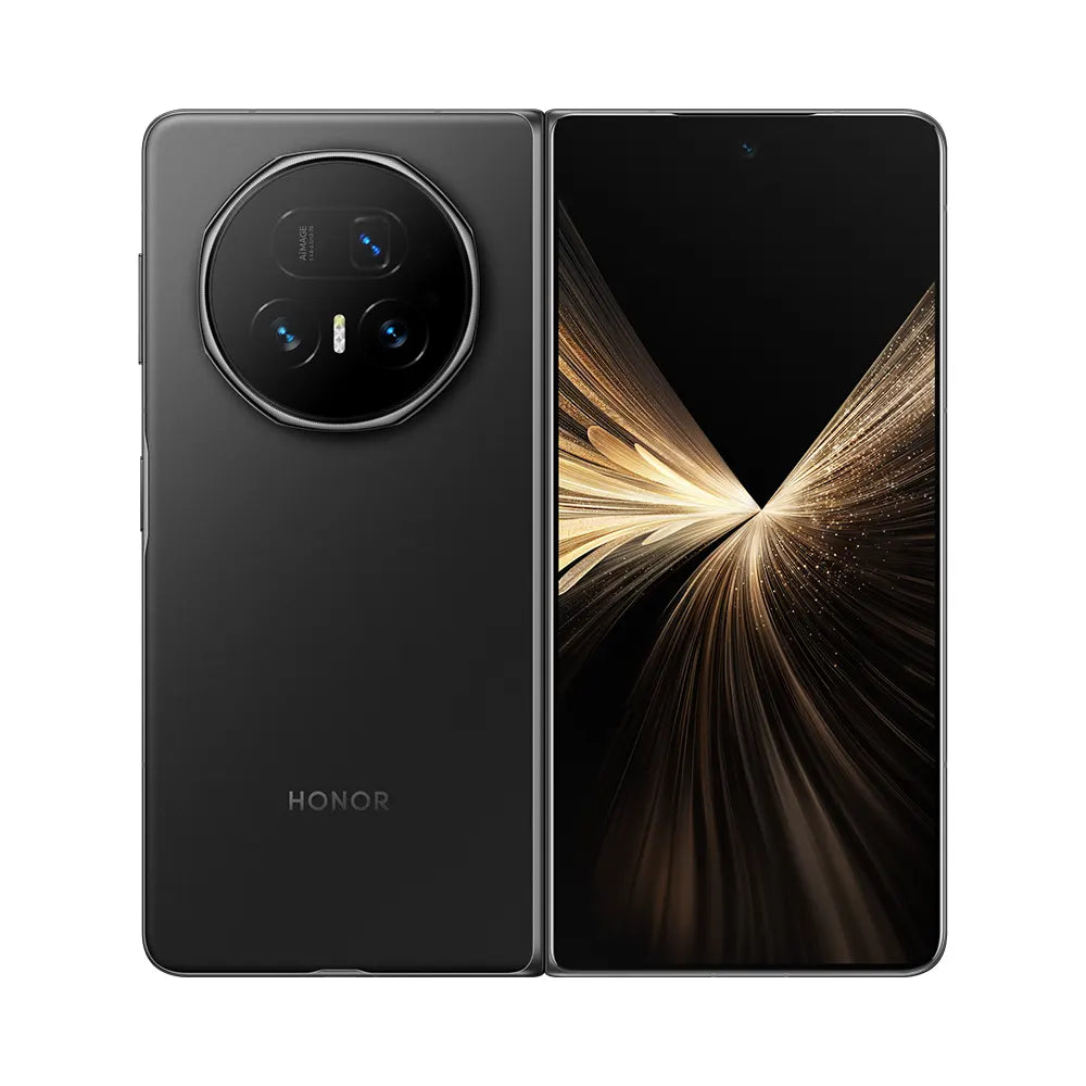 هاتف Honor Magic V5 قابل للطي 5G، شاشة 7.95 بوصة، 512 جيجابايت تخزين و 16 جيجابايت رام | أسود هاتف Honor Magic V5 قابل للطي 5G، شاشة 7.95 بوصة، 512 جيجابايت تخزين و 16 جيجابايت رام | أسود